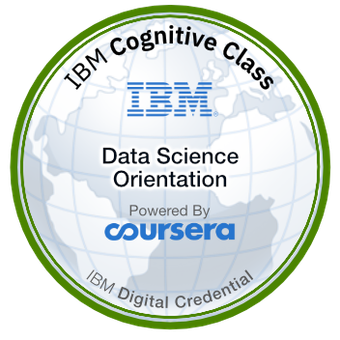 Data Science Orientation



                    